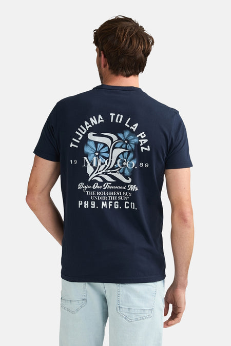 T-shirt met korte mouwen - blauw