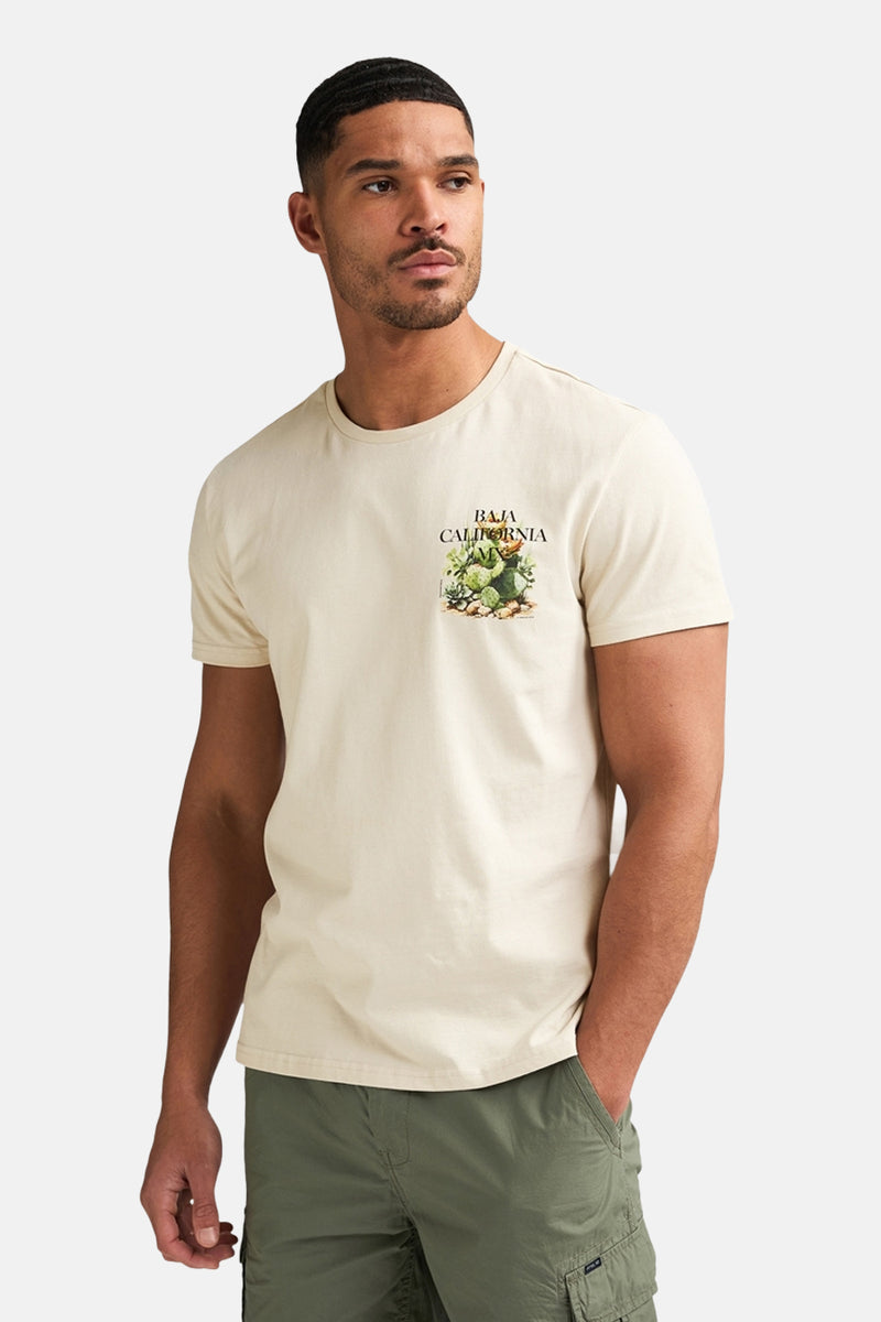 T-shirt met korte mouwen - Beige