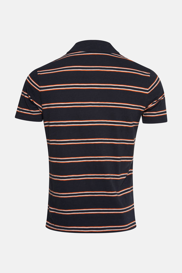 Heren tops polo korte mouw Bleu - SUPERDRY