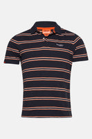 	Heren tops polo korte mouw Blauw - SUPERDRY