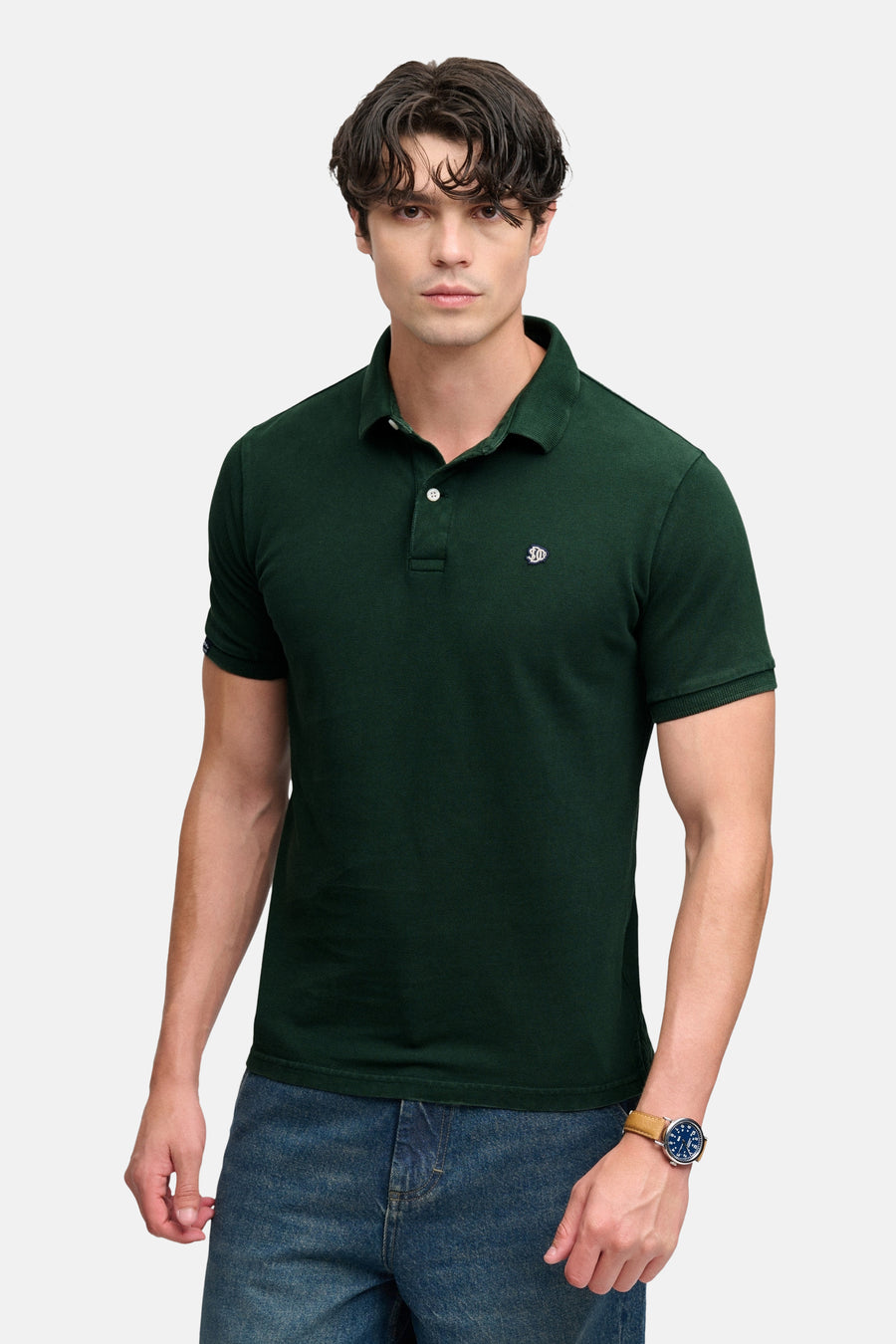Polo vert - SUPERDRY