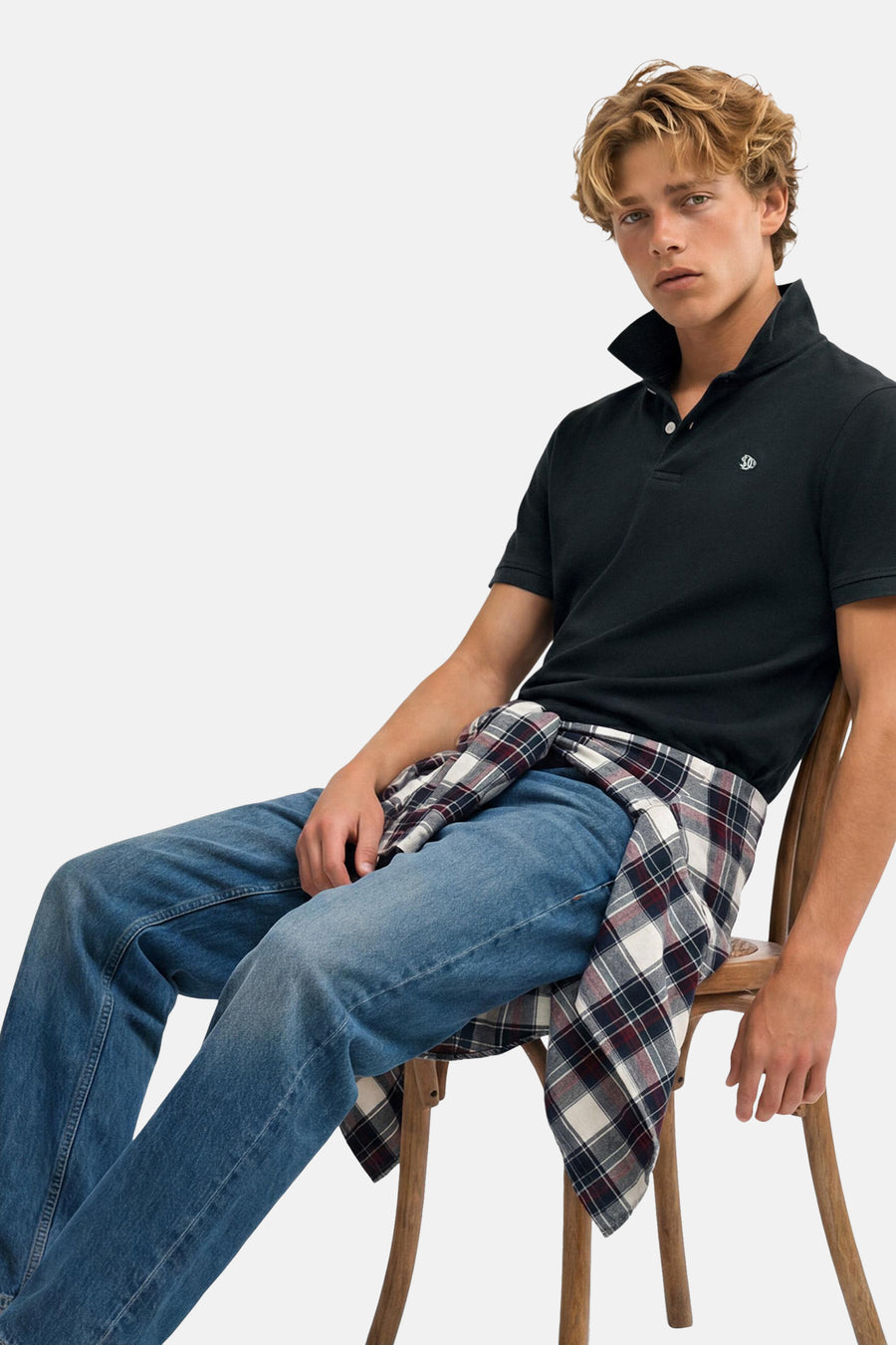 Polo bleu - SUPERDRY