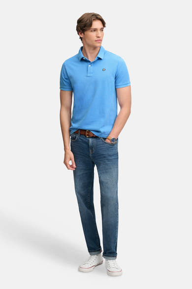 Polo bleu - SUPERDRY