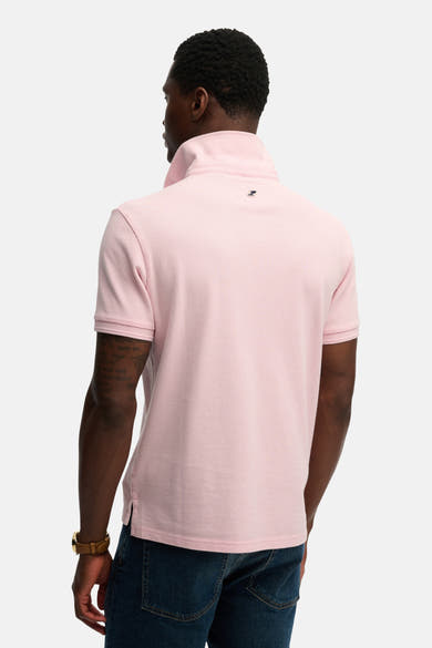 Polo à manches courtes - rose