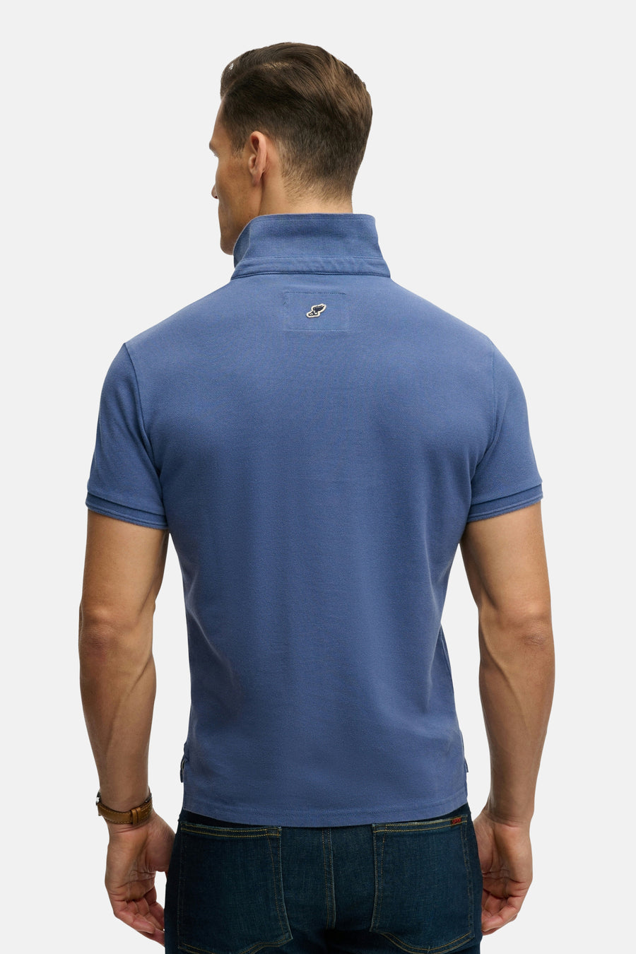Polo blauw - SUPERDRY