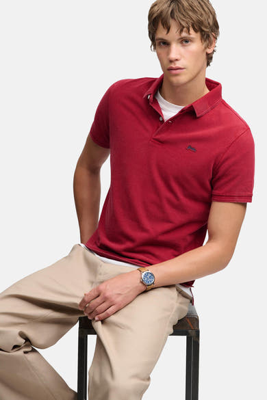 Polo rouge - SUPERDRY
