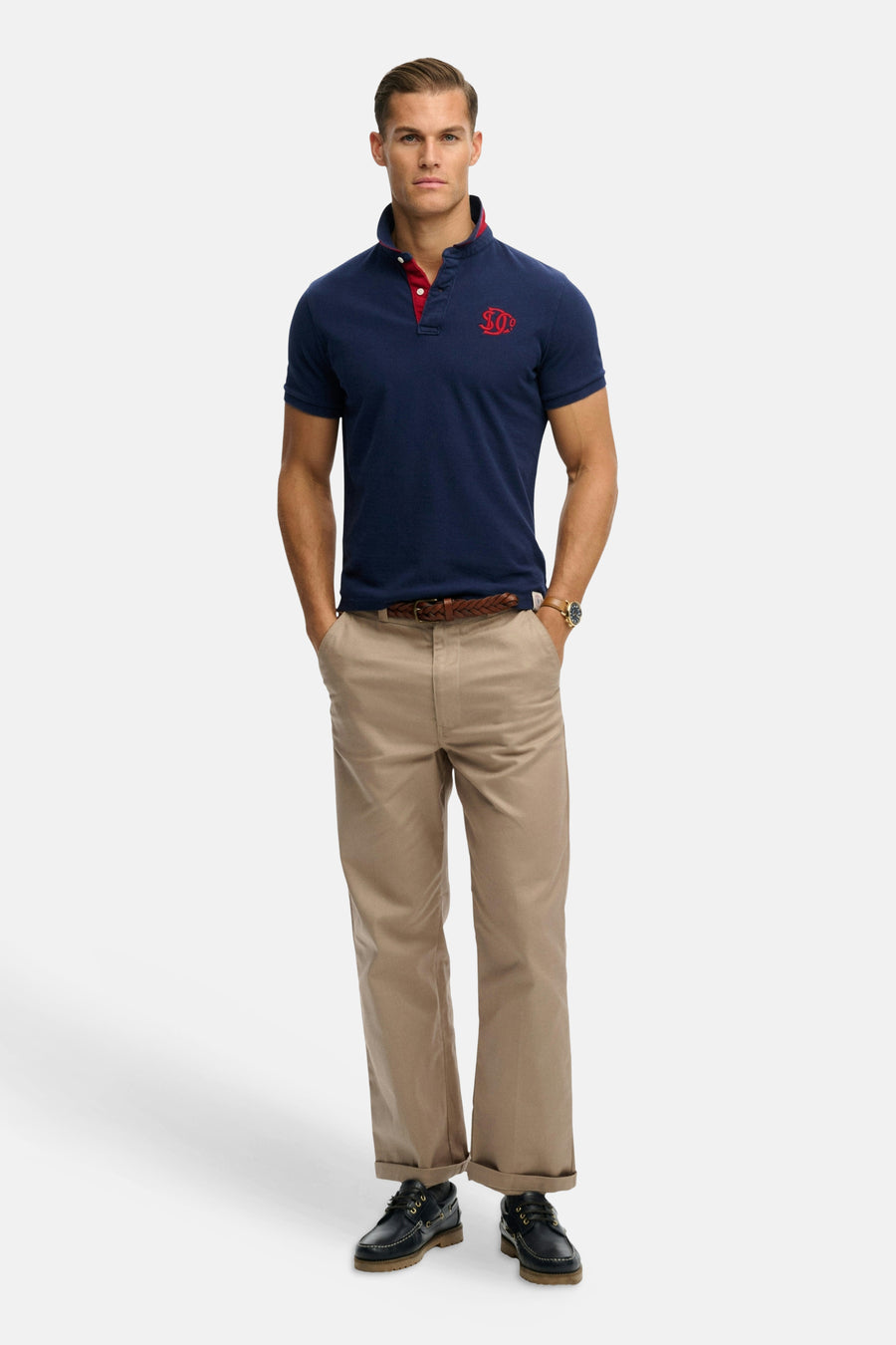 Polo blauw - SUPERDRY