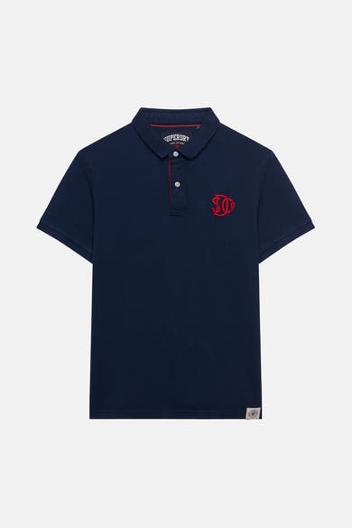 Polo blauw - SUPERDRY
