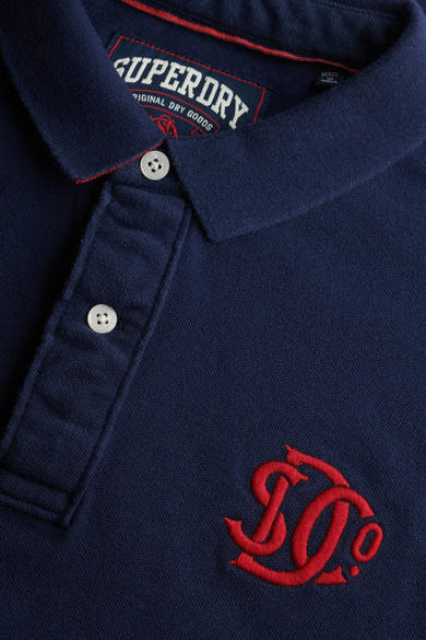 Polo blauw - SUPERDRY