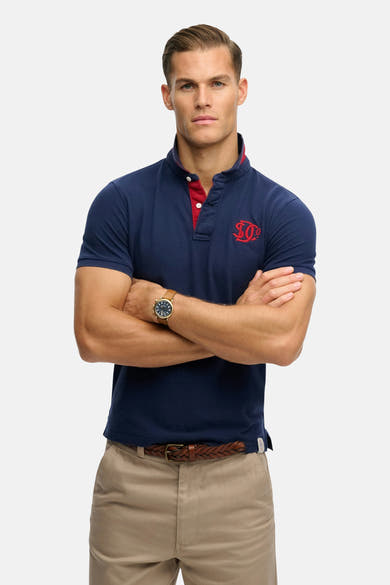 Polo blauw - SUPERDRY