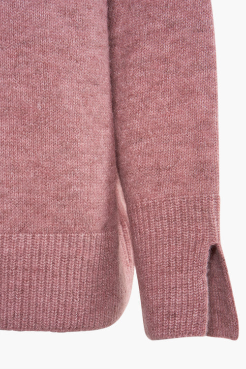 Trui met V-hals Roze - Molly Bracken