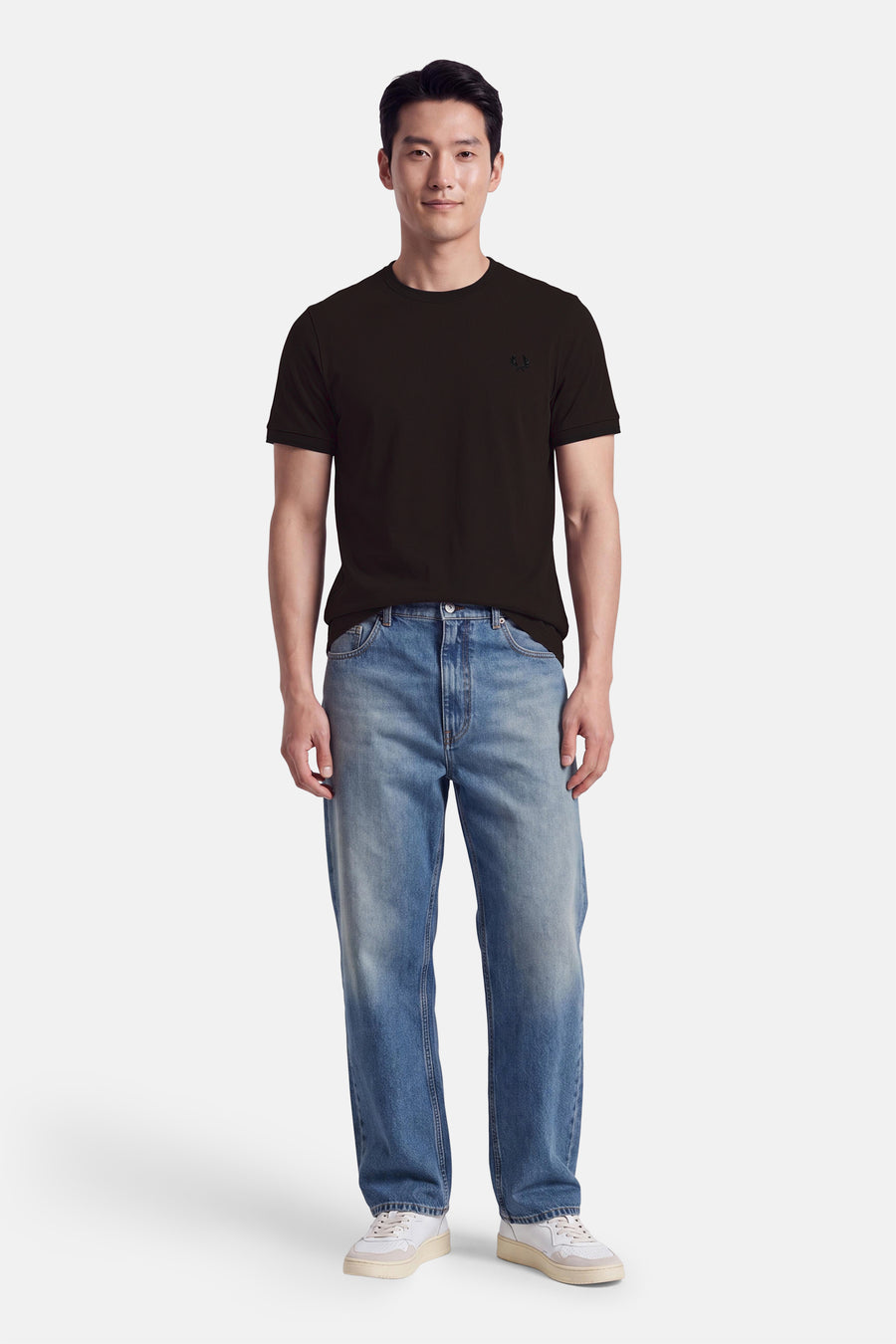 T-shirt met korte mouwen - bruin