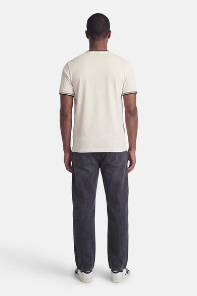 T-shirt met korte mouwen - ecru