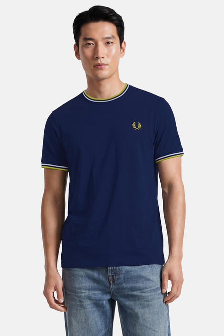 T-shirt met korte mouwen - blauw