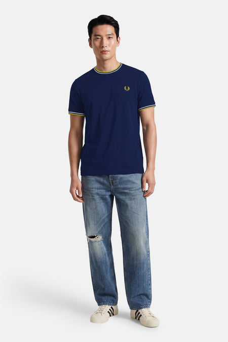 T-shirt met korte mouwen - blauw