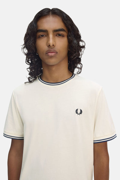 T-shirt met korte mouwen - ecru