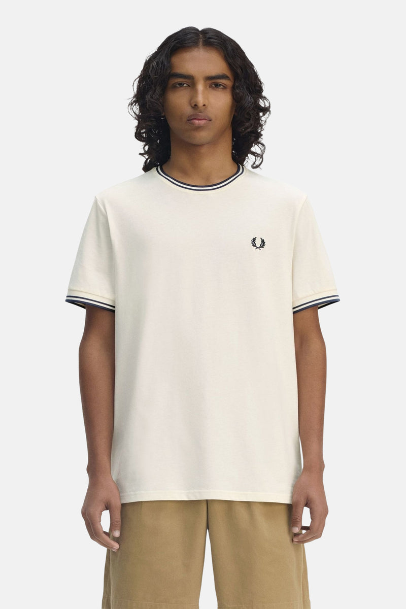 T-shirt met korte mouwen - ecru