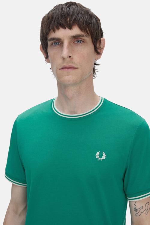 T-shirt (manches courtes) Vert - FRED PERRY