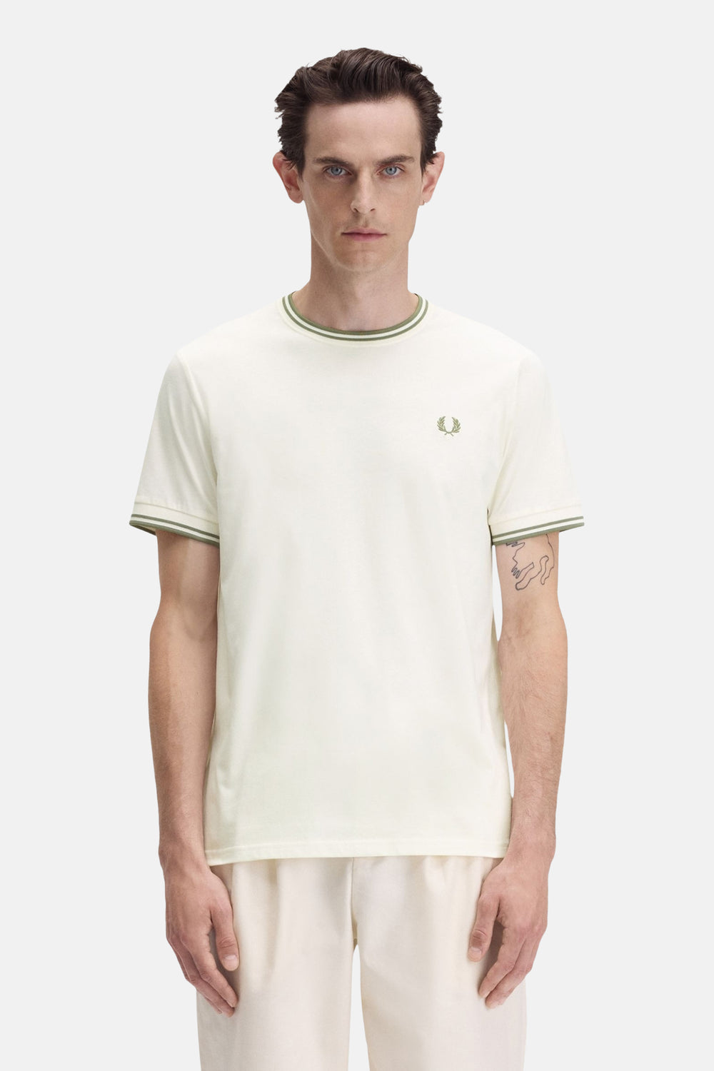 T-shirt met korte mouwen - Wit