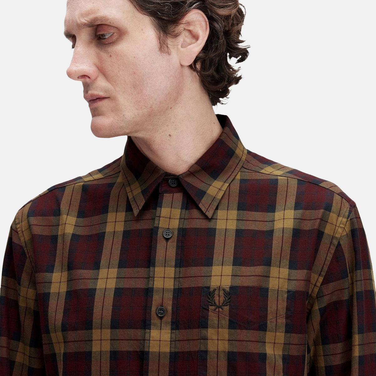 ed Perry - Chemise cintrée à carreaux - ed Perry - Pickture