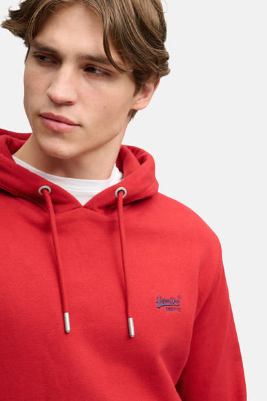 Sweater met kap rood - SUPERDRY