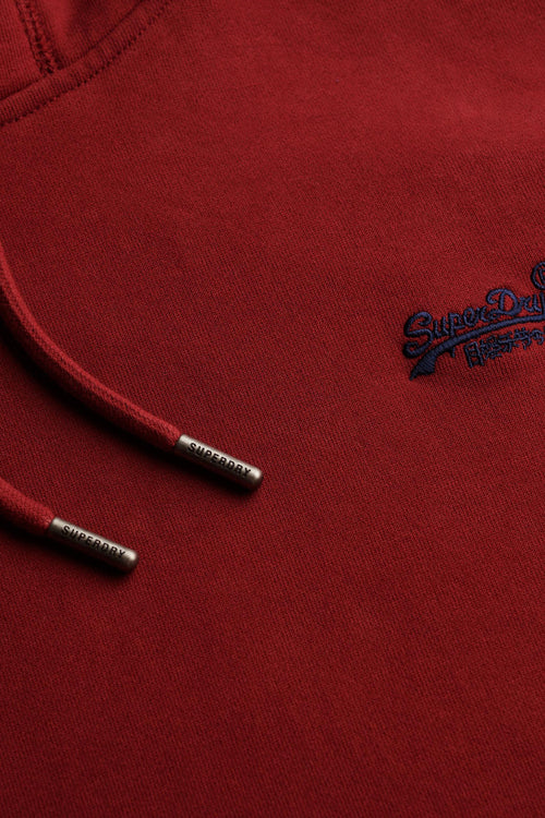 Sweater met kap Rood - SUPERDRY