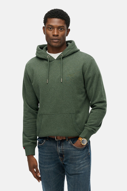 Sweater met kap KHAKI - SUPERDRY