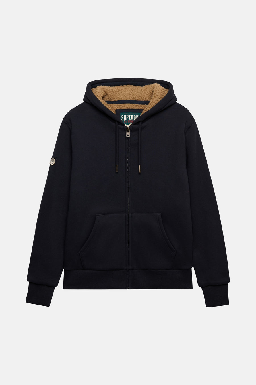 Sweat à capuche bleu - SUPERDRY