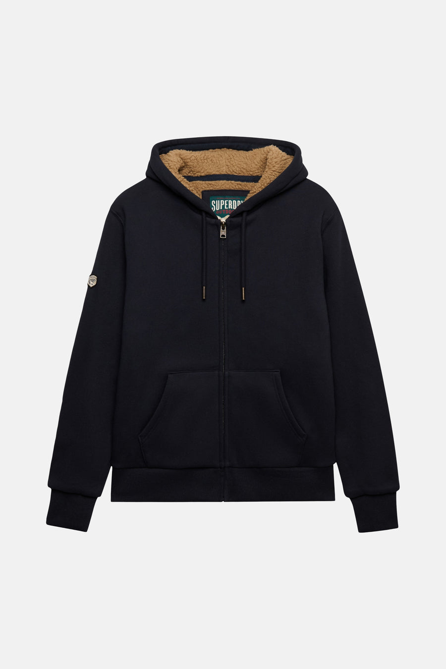 Sweat à capuche bleu - SUPERDRY