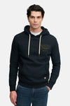 Sweater met kap zwart - SUPERDRY