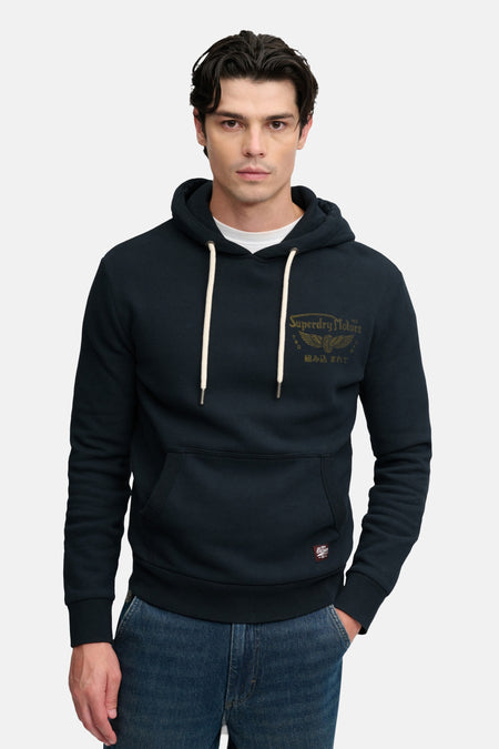 Sweat à capuche - noir de jais