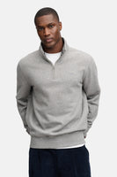 Sweater met rolkraag grijs - SUPERDRY