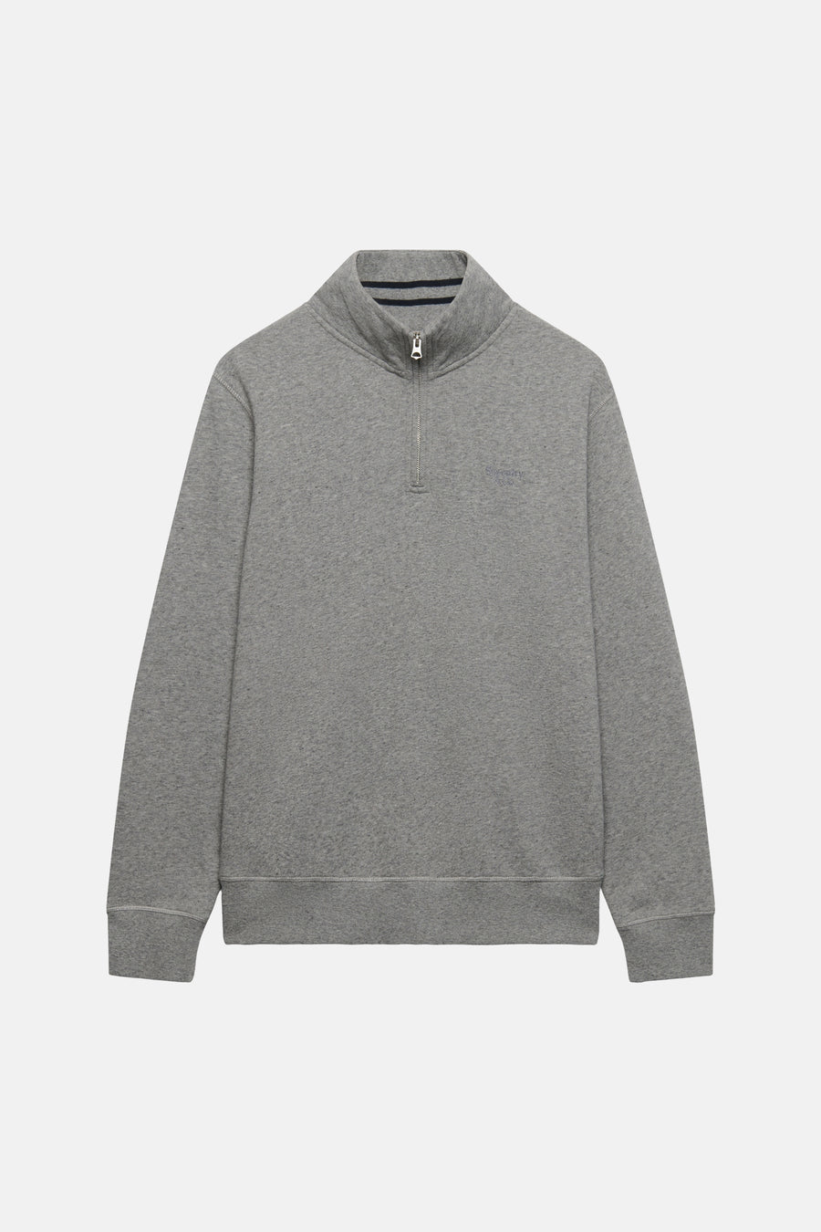 Sweater met rolkraag grijs - SUPERDRY