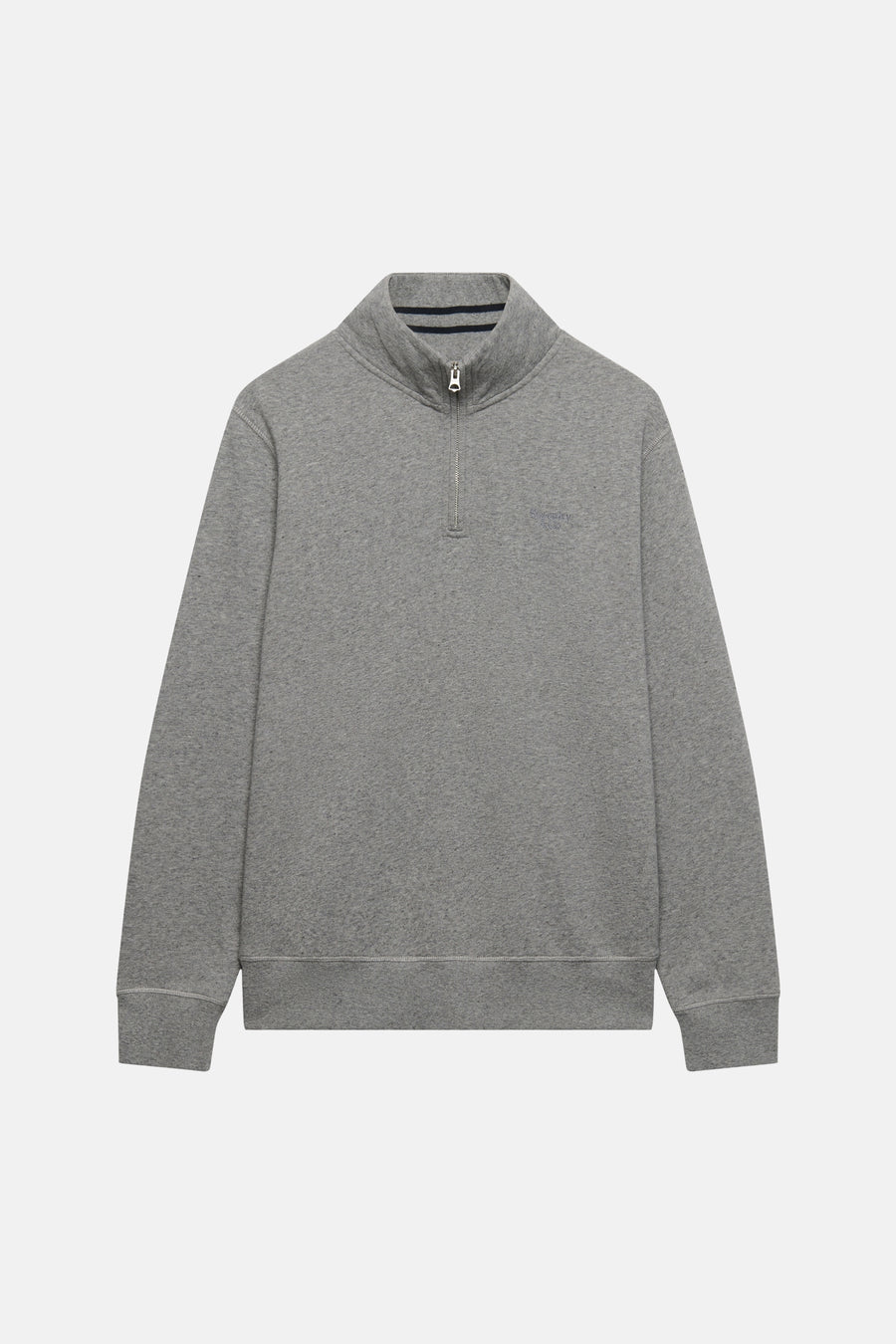 Sweater met rolkraag grijs - SUPERDRY