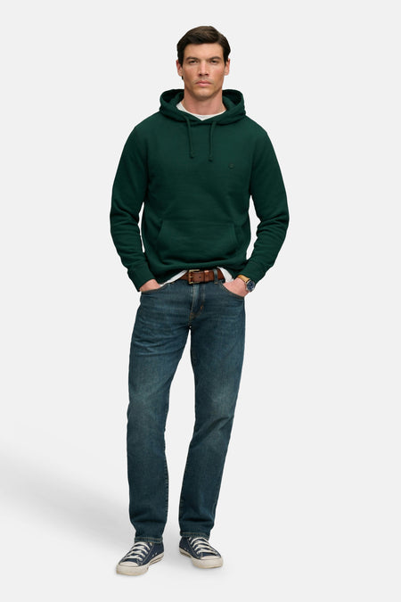 Sweat à capuche vert - SUPERDRY