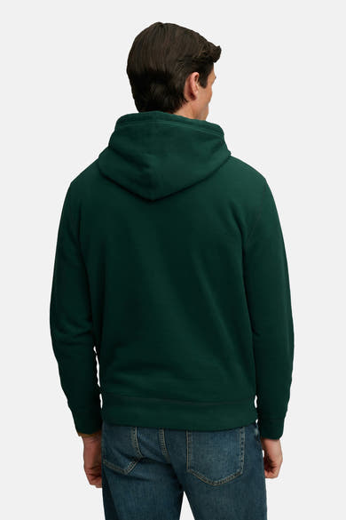 Sweat à capuche vert - SUPERDRY