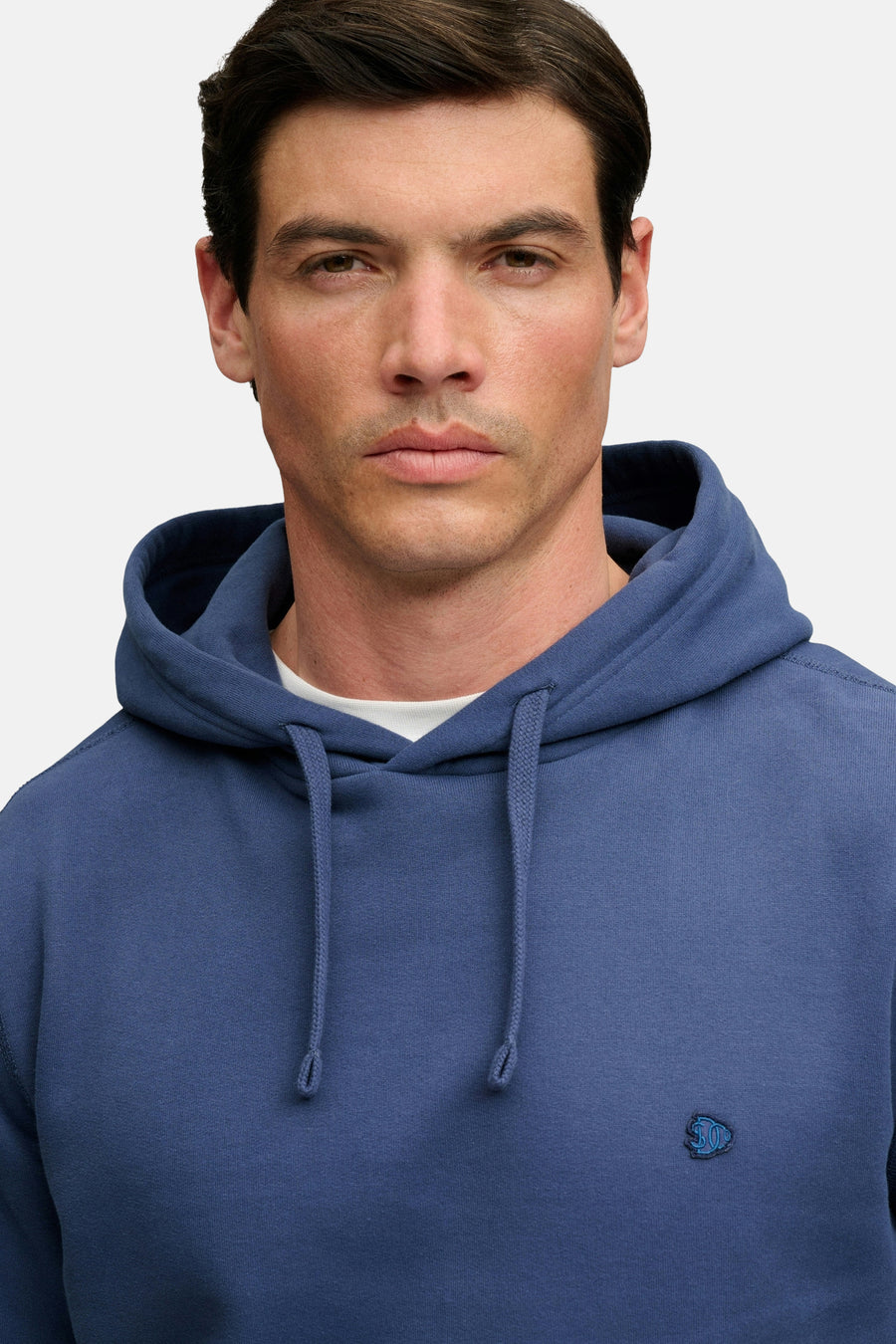 Sweat à capuche bleu - SUPERDRY