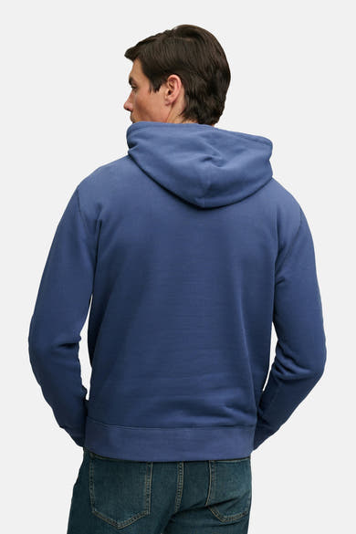 Sweat à capuche bleu - SUPERDRY