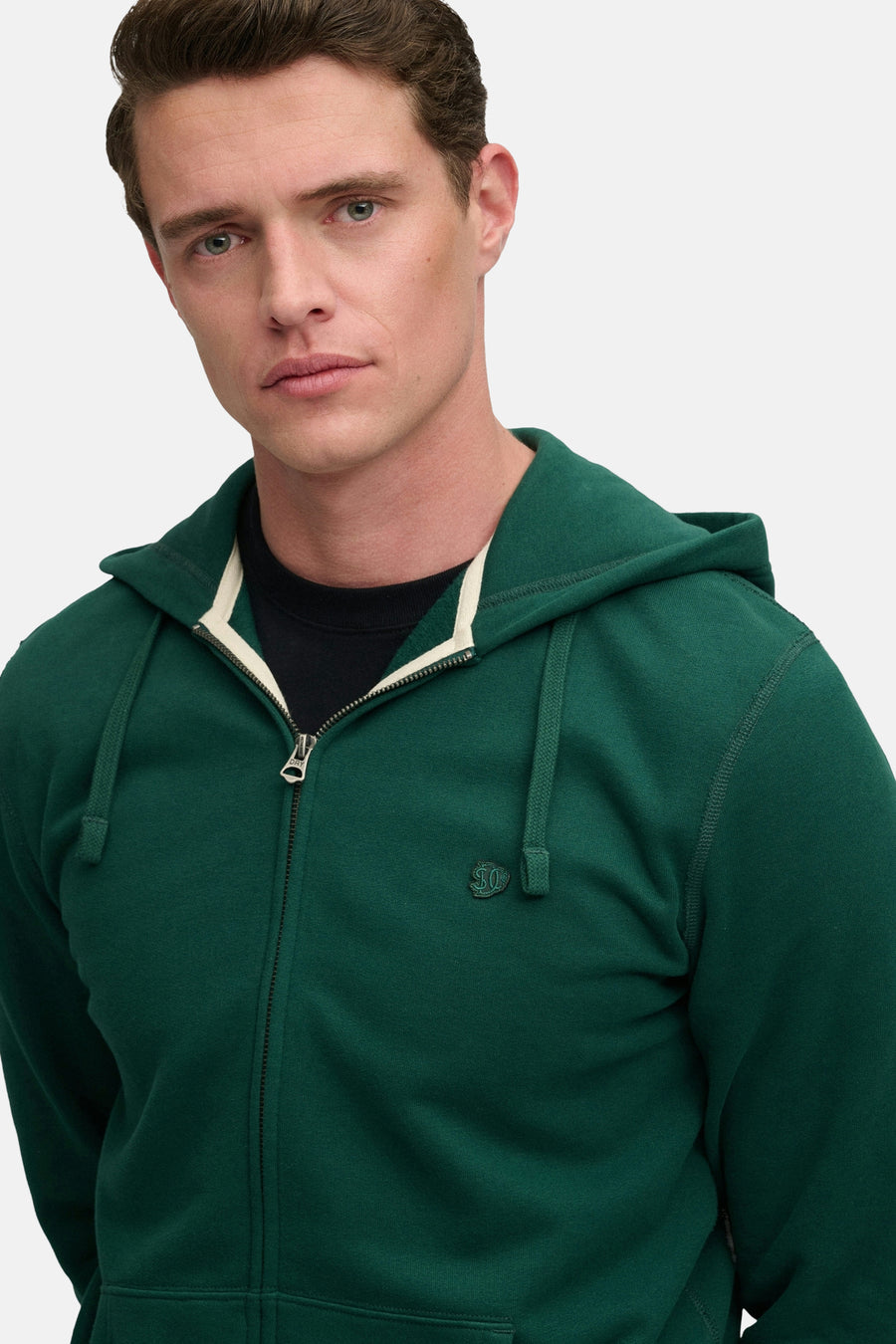 Sweat à capuche - vert
