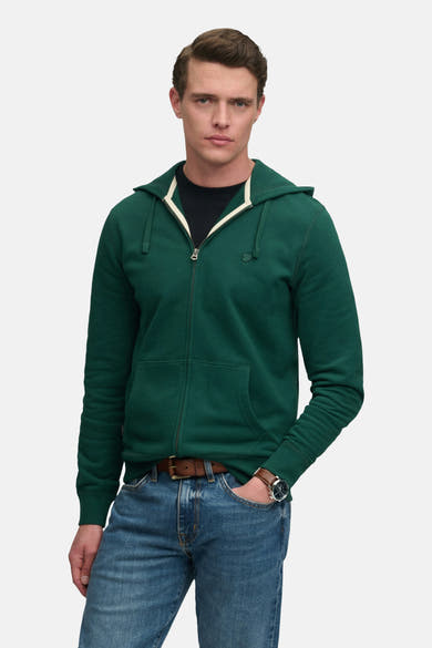 Sweat à capuche - vert
