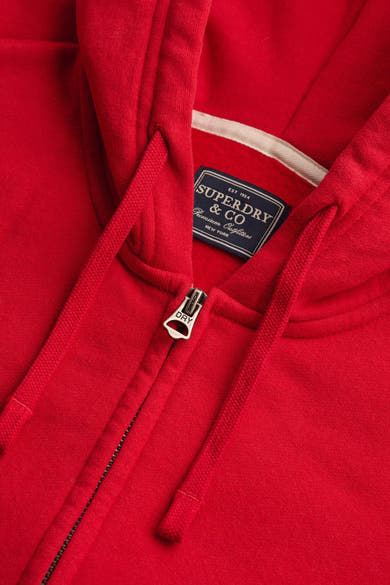 Sweater met kap - rood