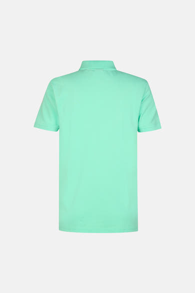 Groen poloshirt van Petrol Industries®, achterzijde.
