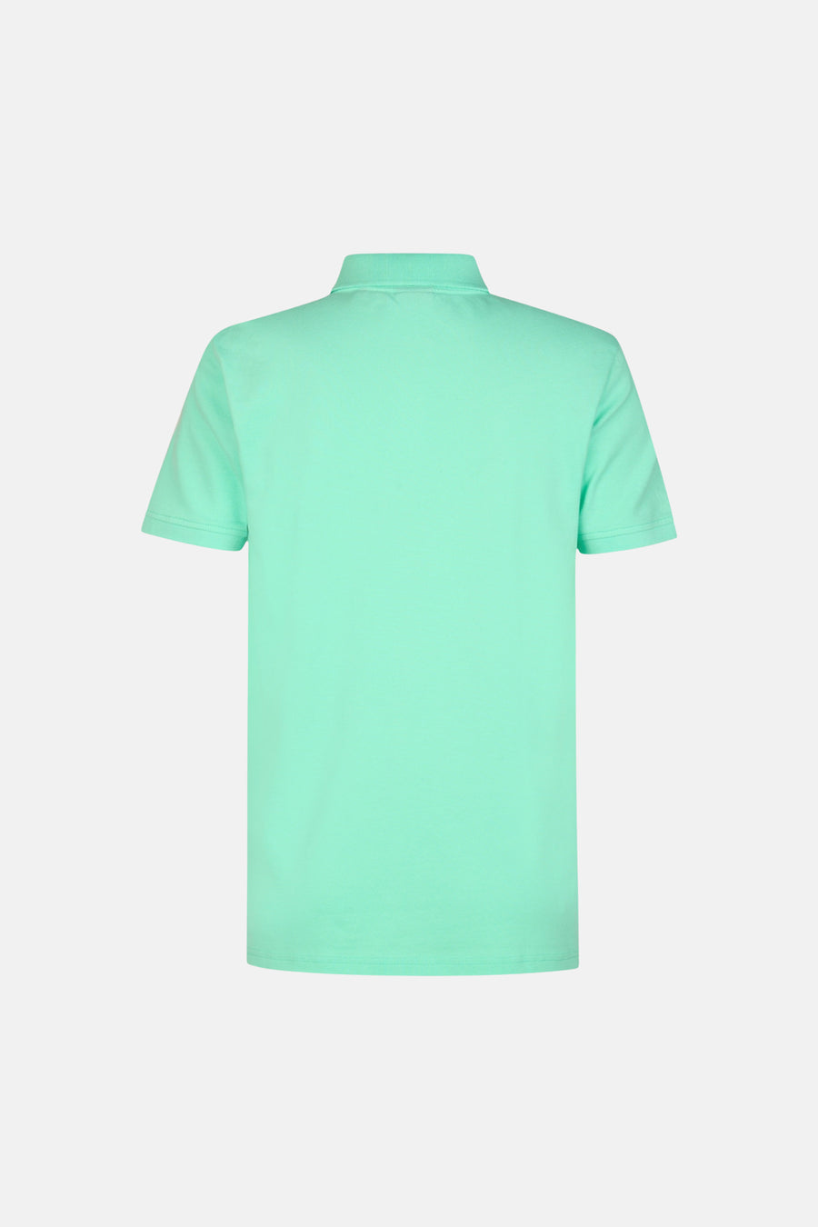 Groen poloshirt van Petrol Industries®, achterzijde.