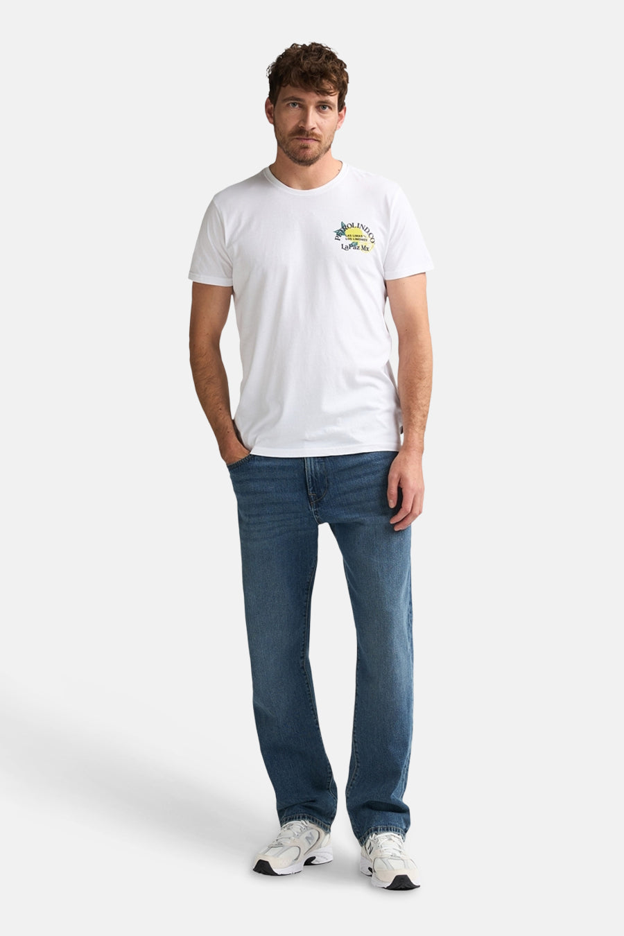T-shirt met korte mouwen - wit