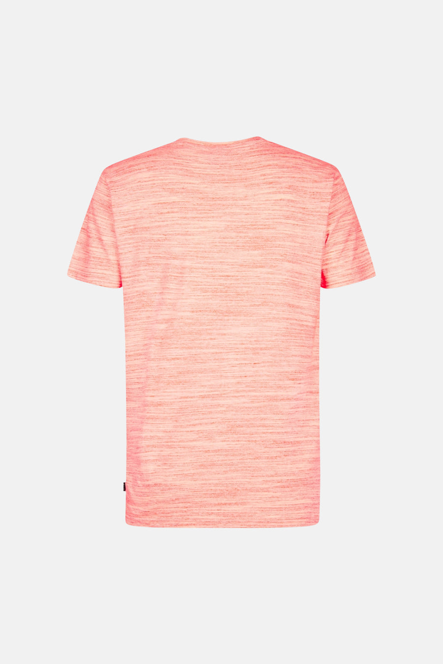 T-shirt corail à manches courtes de Petrol Industries®, avec un motif chiné.
