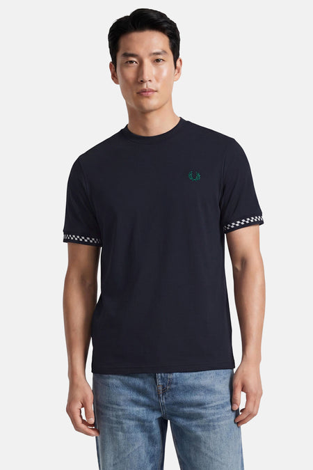 T-shirt met korte mouwen - blauw