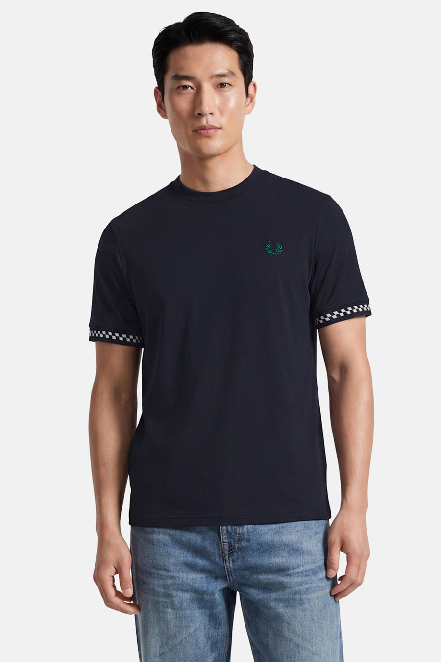 T-shirt met korte mouwen - blauw