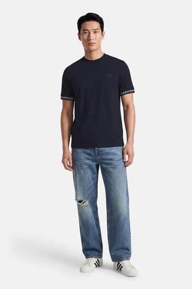T-shirt met korte mouwen - blauw