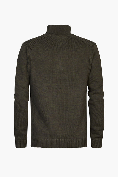 Pull col rond Vert - Petrol Industries®