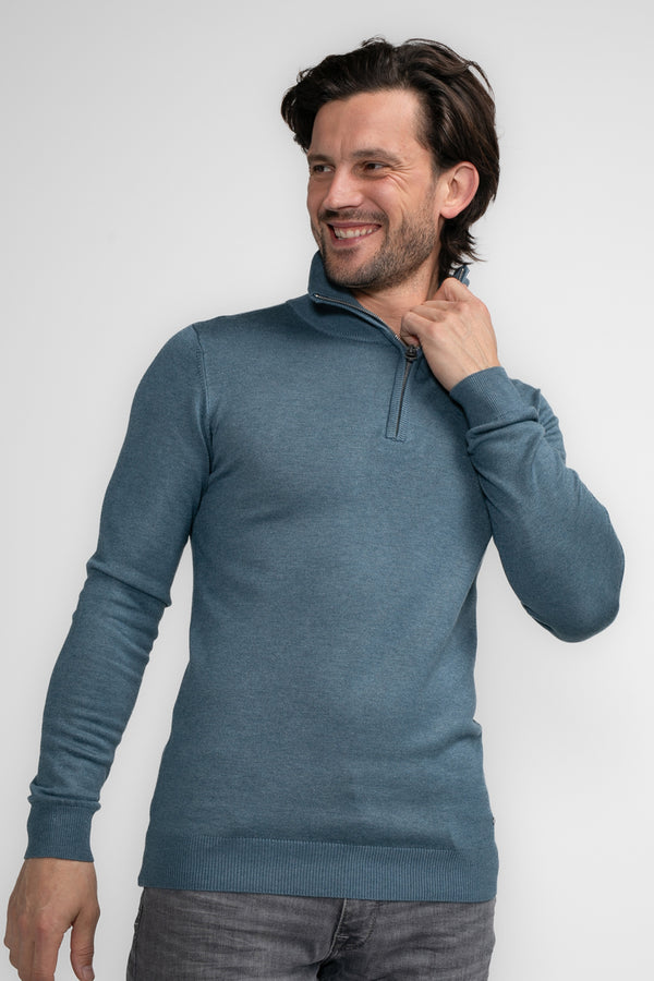 Trui met rolkraag Blauw - Petrol Industries®